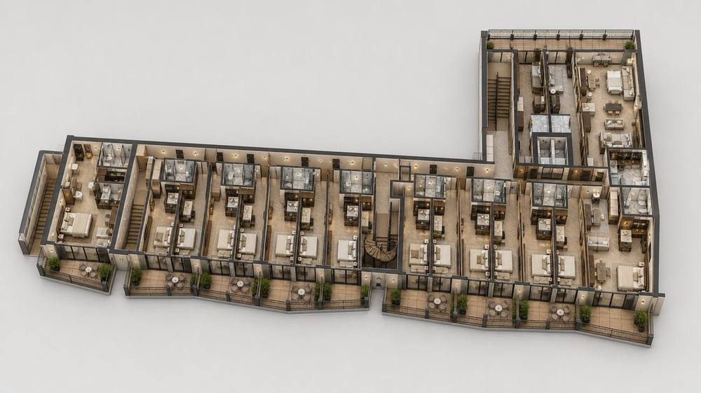 First floor volumetric